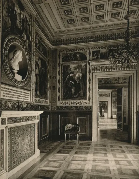 Framed Print : Weimar. Castle - Schillers room, 1931. Artist: Kurt Hielscher Framed Print : Weimar. Castle - Schillers room, 1931. Artist: Kurt Hielscher