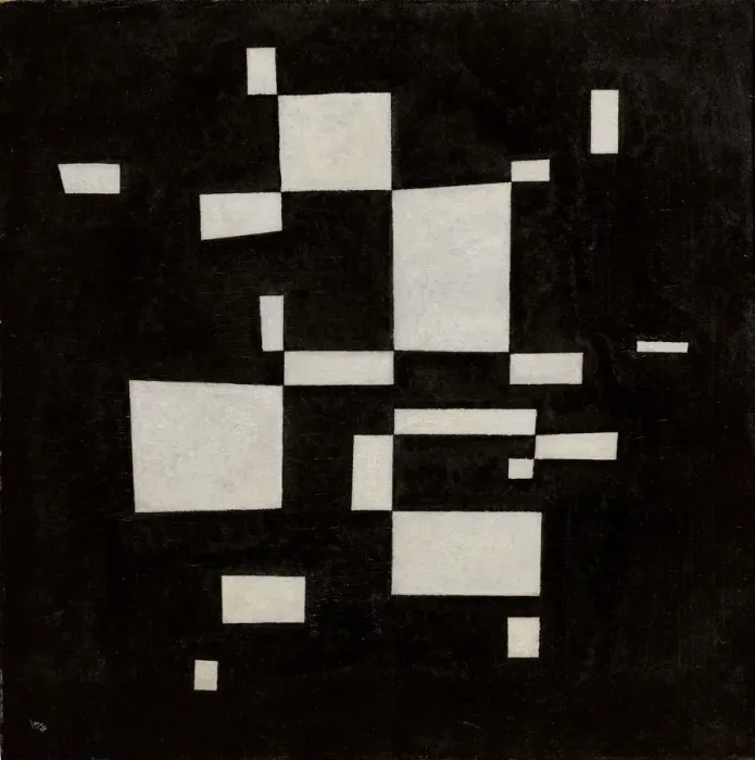 Framed Print : Weiss auf Schwarz (White on Black), 1930 Framed Print : Weiss auf Schwarz (White on Black), 1930