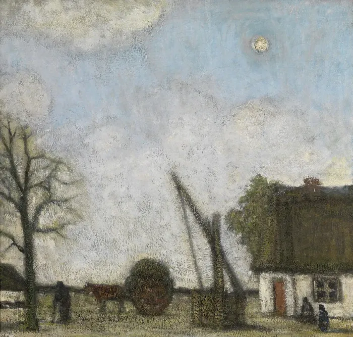 Framed Print : The Well, 1920. Creator: Jakob Smits Framed Print : The Well, 1920. Creator: Jakob Smits