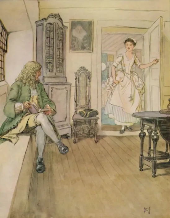 Framed Print : Well, My Kate, I See You Have Changed Your Dress As I Bade You. 1912, (1923). Artist: Hugh Thomson Framed Print : Well, My Kate, I See You Have Changed Your Dress As I Bade You. 1912, (1923). Artist: Hugh Thomson