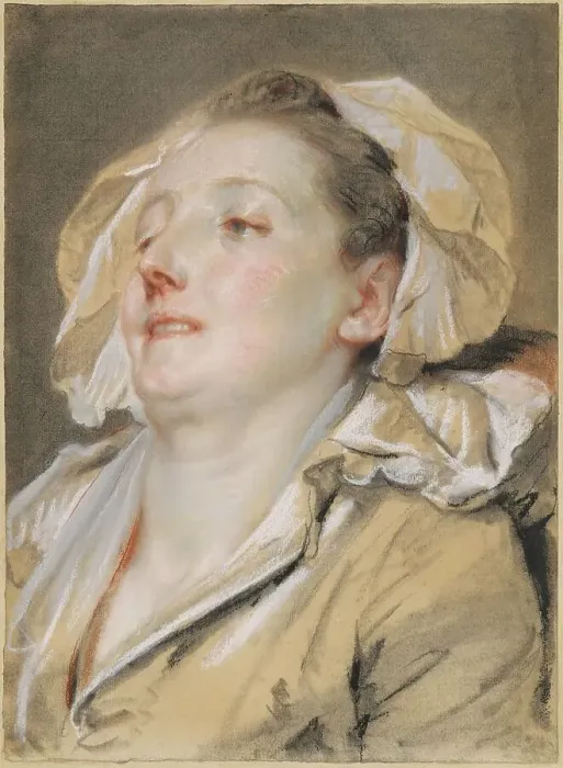 Framed Print : The Well-Loved Mother, 1765. Creator: Jean-Baptiste Greuze Framed Print : The Well-Loved Mother, 1765. Creator: Jean-Baptiste Greuze