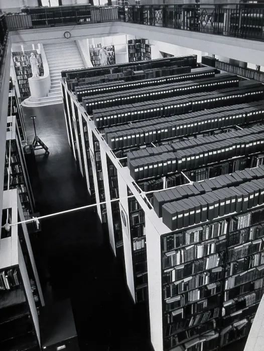 Framed Print : The Wellcome Building, Euston Road, London: the Hall of Statuary as adapted for the Library, c1960 Creator: Unknown Framed Print : The Wellcome Building, Euston Road, London: the Hall of Statuary as adapted for the Library, c1960 Creator: Unknown