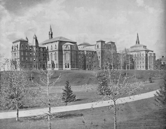 Framed Print : Wellesley College, Wellesley, Mass. c1897. Creator: Unknown Framed Print : Wellesley College, Wellesley, Mass. c1897. Creator: Unknown