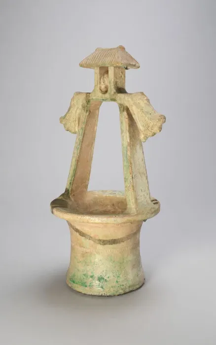 Framed Print : Wellhead with Dragon Heads, Eastern Han dynasty (A. D. 25-220). Creator: Unknown Framed Print : Wellhead with Dragon Heads, Eastern Han dynasty (A. D. 25-220). Creator: Unknown