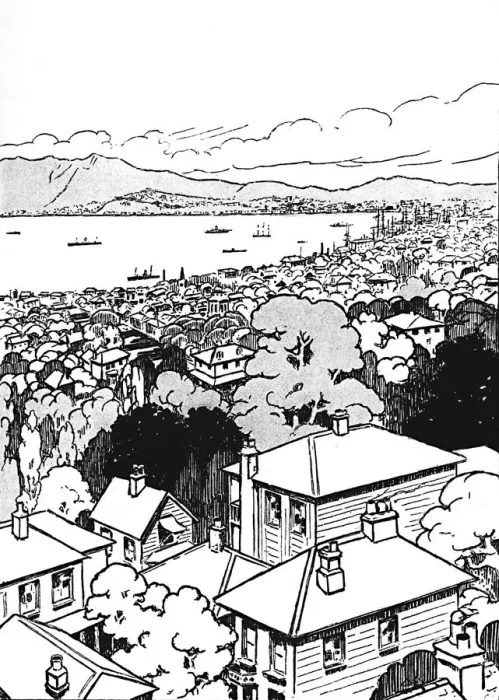 Framed Print : Wellington, 1912. Artist: Charles Robinson Framed Print : Wellington, 1912. Artist: Charles Robinson