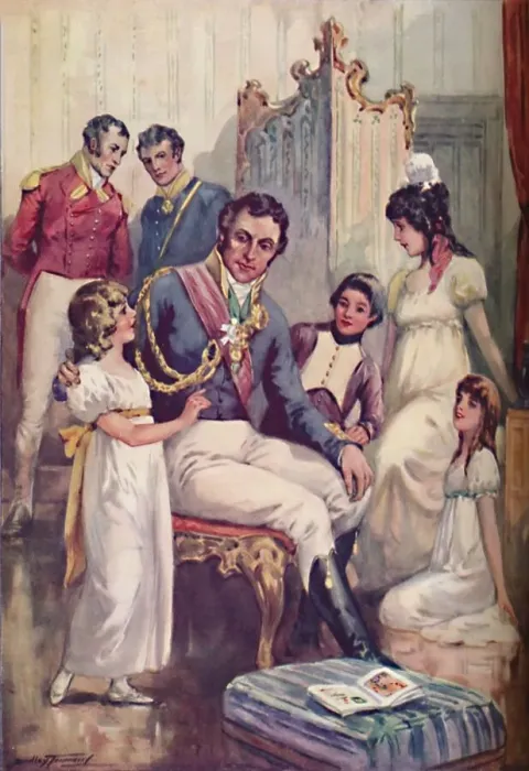 Framed Print : Wellington on the Eve of Waterloo, c1925. Artist: Charles Dudley Tennant Framed Print : Wellington on the Eve of Waterloo, c1925. Artist: Charles Dudley Tennant