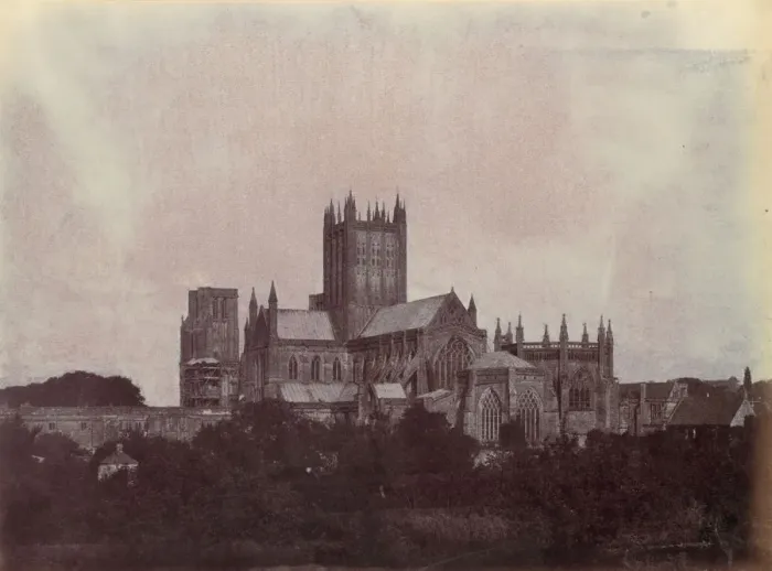 Framed Print : Wells, 1857. Creator: Alfred Capel-Cure Framed Print : Wells, 1857. Creator: Alfred Capel-Cure