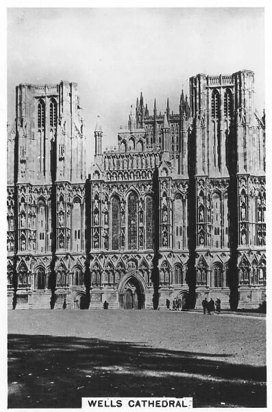 Wells Cathedral, Wells, Somerset, England, 1936