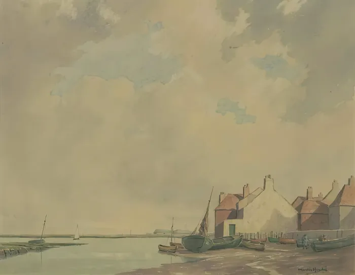 Framed Print : Wells-on-Sea, c1946. Creator: Martin Hardie Framed Print : Wells-on-Sea, c1946. Creator: Martin Hardie