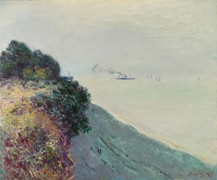 Framed Print : The Welsh coast. Artist: Sisley, Alfred (1839-1899) Framed Print : The Welsh coast. Artist: Sisley, Alfred (1839-1899)