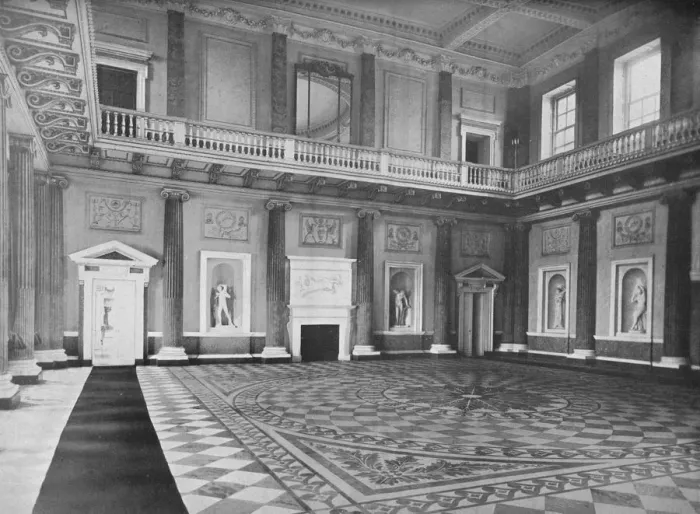 Framed Print : Wentworth Woodhouse, Yorkshire - The Earl Fitzwilliam, 1910 Framed Print : Wentworth Woodhouse, Yorkshire - The Earl Fitzwilliam, 1910