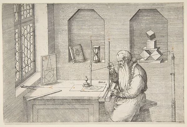 Wenzel Jamnitzer, 16th century. Creator: Jost Ammon