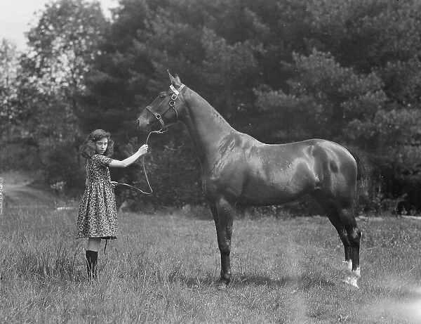 Wertheimer, A. Mr. horse of, 1924 June or July. Creator: Arnold Genthe