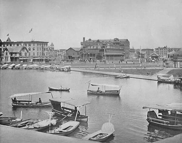 Wesley Lake, Asbury Park, New Jersey, c1897. Creator: Unknown