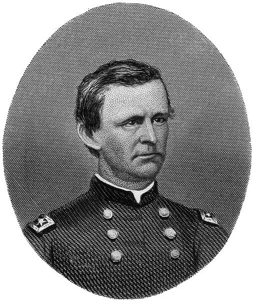 Wesley Merritt, Union Army general, 1862-1867. Artist: J Rogers