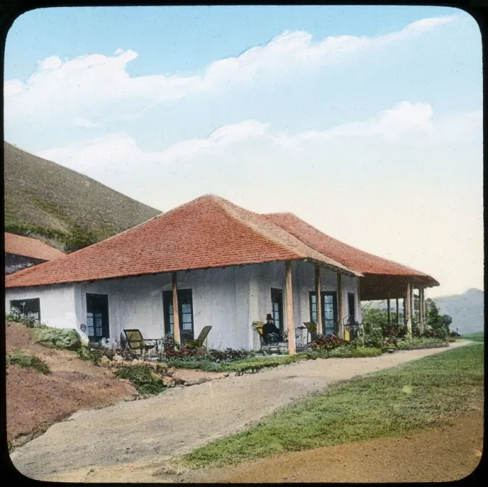 Framed Print : Wesleyan mission house, Uva Province, Ceylon Framed Print : Wesleyan mission house, Uva Province, Ceylon