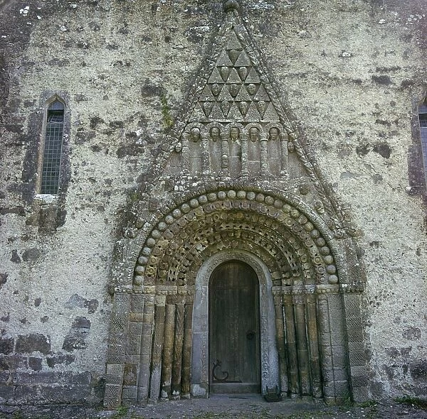 West doorway of Clonfert Cathedral, 12th century