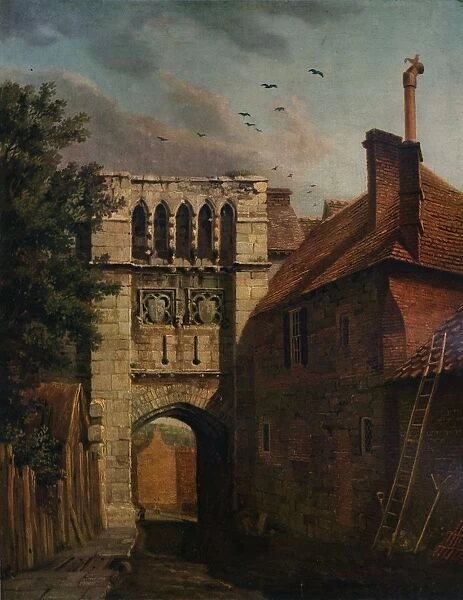 West Gate, Winchester, 1779. Artist: Michael Angelo Rooker