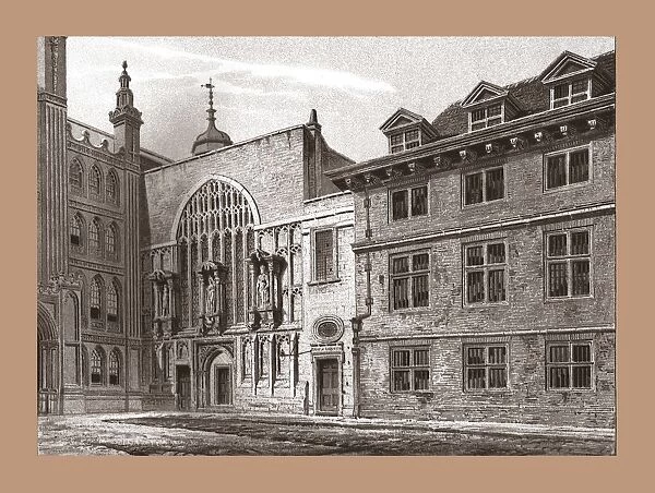 West Front of Guildhall Chapel, 1886