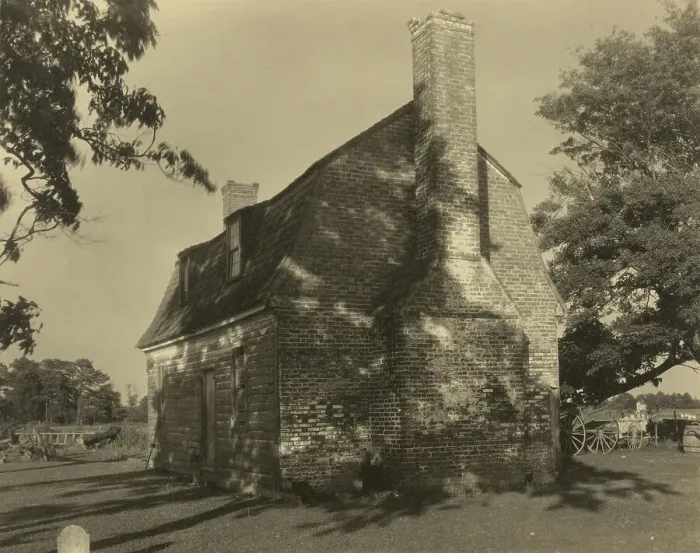 Framed Print : West House, Deep Creek, Accomack County, Virginia, between c1930 and 1939. Creator: Frances Benjamin Johnston Framed Print : West House, Deep Creek, Accomack County, Virginia, between c1930 and 1939. Creator: Frances Benjamin Johnston