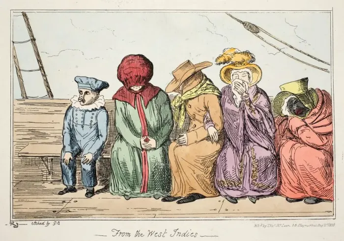 Framed Print : From the West Indies, 1835 Framed Print : From the West Indies, 1835