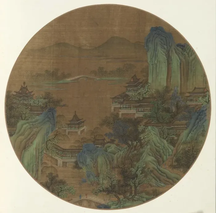 Framed Print : West Lake, Hangzhou, 1368-1644(?). Creator: Unknown Framed Print : West Lake, Hangzhou, 1368-1644(?). Creator: Unknown