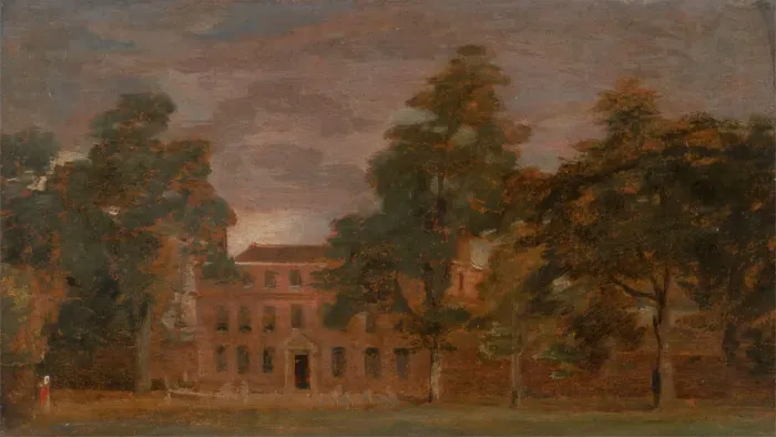 Framed Print : West Lodge, East Bergholt, between 1813 and 1816. Creator: John Constable Framed Print : West Lodge, East Bergholt, between 1813 and 1816. Creator: John Constable