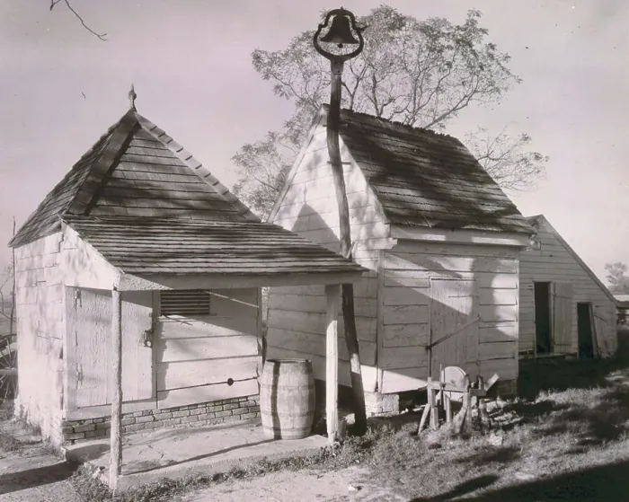 Framed Print : West Martingham outbuildings, St. Michael's, Talbot County, Maryland, 1936. Creator: Frances Benjamin Johnston Framed Print : West Martingham outbuildings, St. Michael's, Talbot County, Maryland, 1936. Creator: Frances Benjamin Johnston
