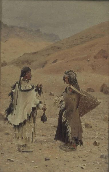 West Tibetans. Artist: Vereshchagin, Vasili Vasilyevich (1842-1904)