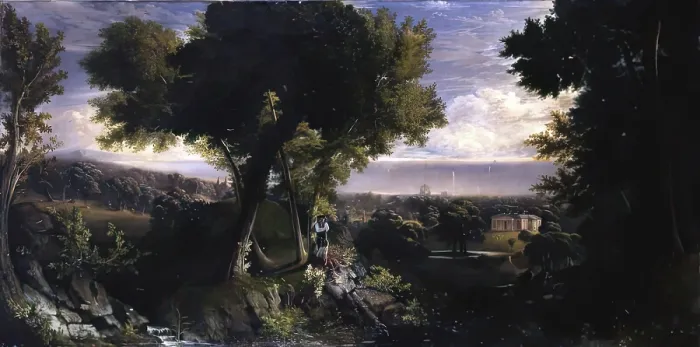 Framed Print : Westburn, c1827. Creator: William Dyce Framed Print : Westburn, c1827. Creator: William Dyce