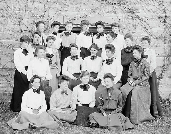 The Western College for Women class of 1905, Oxford, Ohio, (1904?). Creator: Unknown