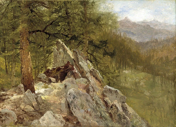 Western Landscape, 1870. Creator: John Frederick Kensett