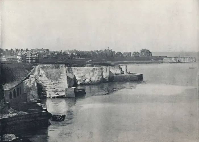 Framed Print : Westgate-On-Sea - Villadom on the Cliffs, 1895 Framed Print : Westgate-On-Sea - Villadom on the Cliffs, 1895