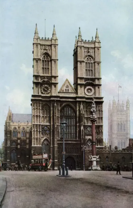 Framed Print : Westminster Abbey, London, c1930s. Artist: Donald McLeish Framed Print : Westminster Abbey, London, c1930s. Artist: Donald McLeish