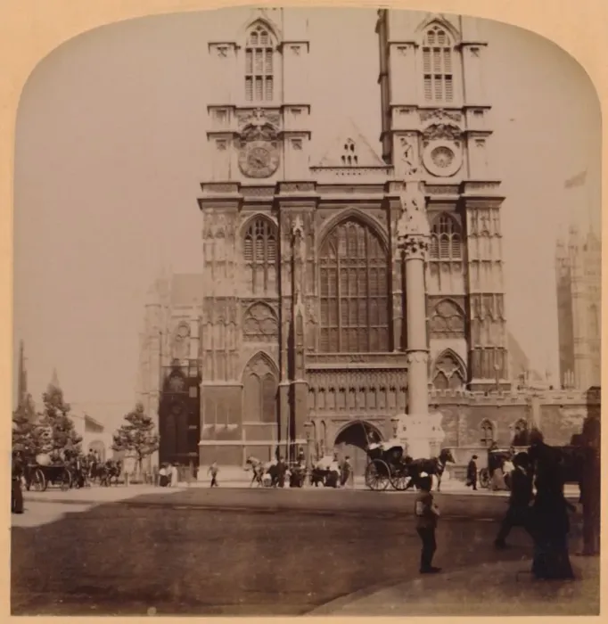 Framed Print : Westminster Abbey, London, England, 1896. Creator: Underwood & Underwood Framed Print : Westminster Abbey, London, England, 1896. Creator: Underwood & Underwood