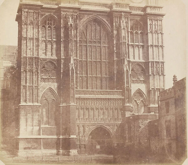 Westminster Abbey, before May 1845. Creator: Nicols Henneman