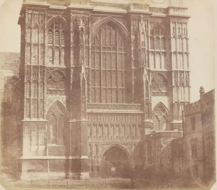 Framed Print : Westminster Abbey, before May 1845. Creator: Nicols Henneman Framed Print : Westminster Abbey, before May 1845. Creator: Nicols Henneman