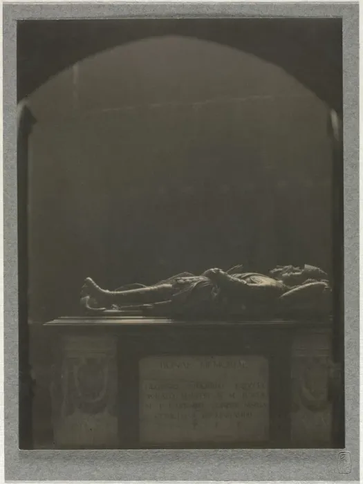 Framed Print : Westminster Abbey, Tomb of Sir Georges Villiers (d. 1605), c. 1900. Creator: Frederick H