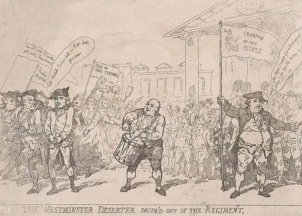 The Westminster Deserter Drum d Out of The Regiment, May 18, 1784. May 18, 1784