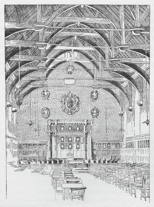 Framed Print : The Westminster Schoolroom, Formerly The Abbots Dormitory, c1897. Artist: William Patten Framed Print : The Westminster Schoolroom, Formerly The Abbots Dormitory, c1897. Artist: William Patten