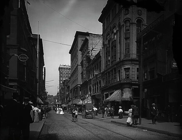 Westminster St. Providence, R.I. c1906. Creator: Unknown