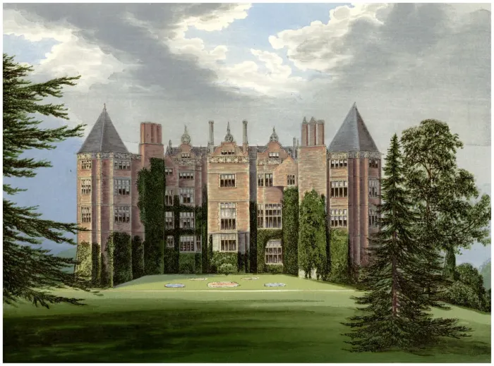 Framed Print : Westwood Park, Worcestershire, home of Lord Hampton, c1880 Framed Print : Westwood Park, Worcestershire, home of Lord Hampton, c1880