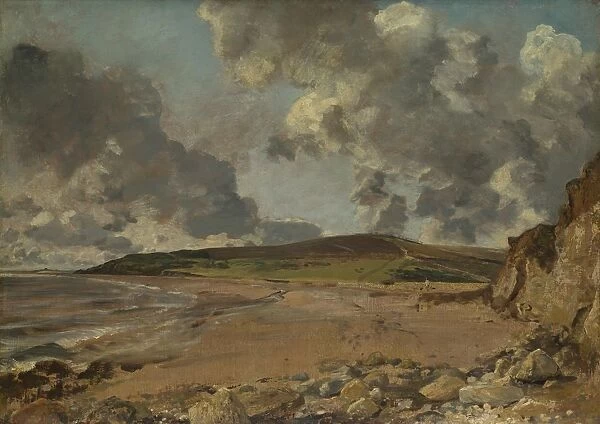 Weymouth Bay: Bowleaze Cove and Jordon Hill, c. 1817. Artist: Constable, John (1776-1837)