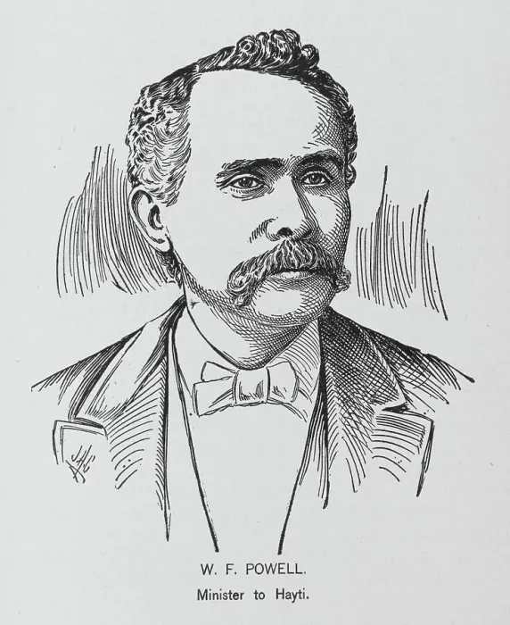 Framed Print : W.F. Powell; Minister to Hayti, 1902. Creator: J. H. Cunningham Framed Print : W.F. Powell; Minister to Hayti, 1902. Creator: J. H. Cunningham