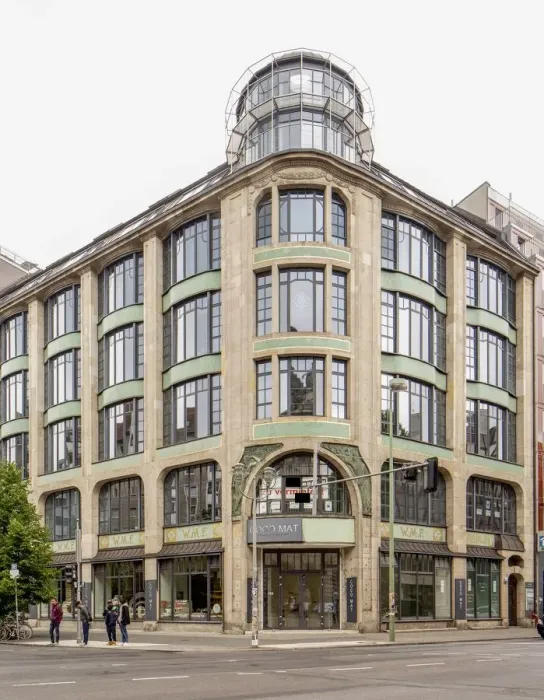 Framed Print : WFM Building, Leipziger Strasse, Mitte, Berlin, Germany, (1904-1905), 2018. Artist Framed Print : WFM Building, Leipziger Strasse, Mitte, Berlin, Germany, (1904-1905), 2018. Artist