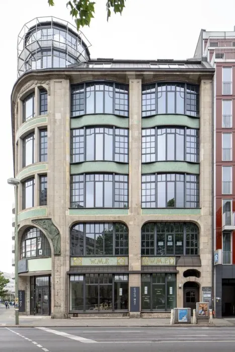 Framed Print : WFM Building, Leipziger Strasse, Mitte, Berlin, Germany, (1904-1905), 2018. Artist Framed Print : WFM Building, Leipziger Strasse, Mitte, Berlin, Germany, (1904-1905), 2018. Artist