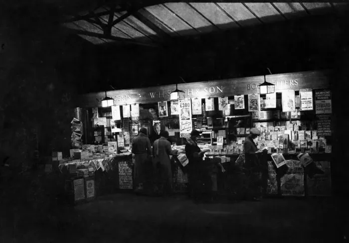 Framed Print : WH Smith & Sons, Isle of Wight, c1920s. Creator: Kirk & Sons of Cowes Framed Print : WH Smith & Sons, Isle of Wight, c1920s. Creator: Kirk & Sons of Cowes