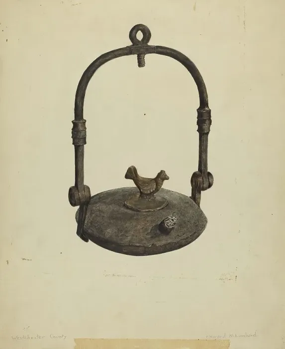 Framed Print : Whale Oil Ship Lamp, 1935 / 1942. Creator: Howard Lumbard Framed Print : Whale Oil Ship Lamp, 1935 / 1942. Creator: Howard Lumbard