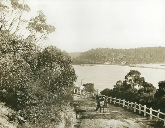 Framed Print : Whaling crew quarters, Mosman Bay. Creator: Unknown Framed Print : Whaling crew quarters, Mosman Bay. Creator: Unknown