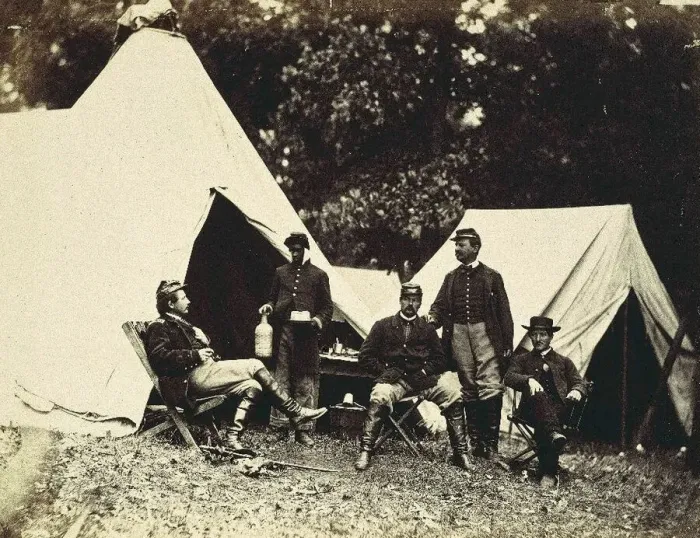 Framed Print : [What Do I Want, John Henry?, 1862] Creator: Alexander Gardner